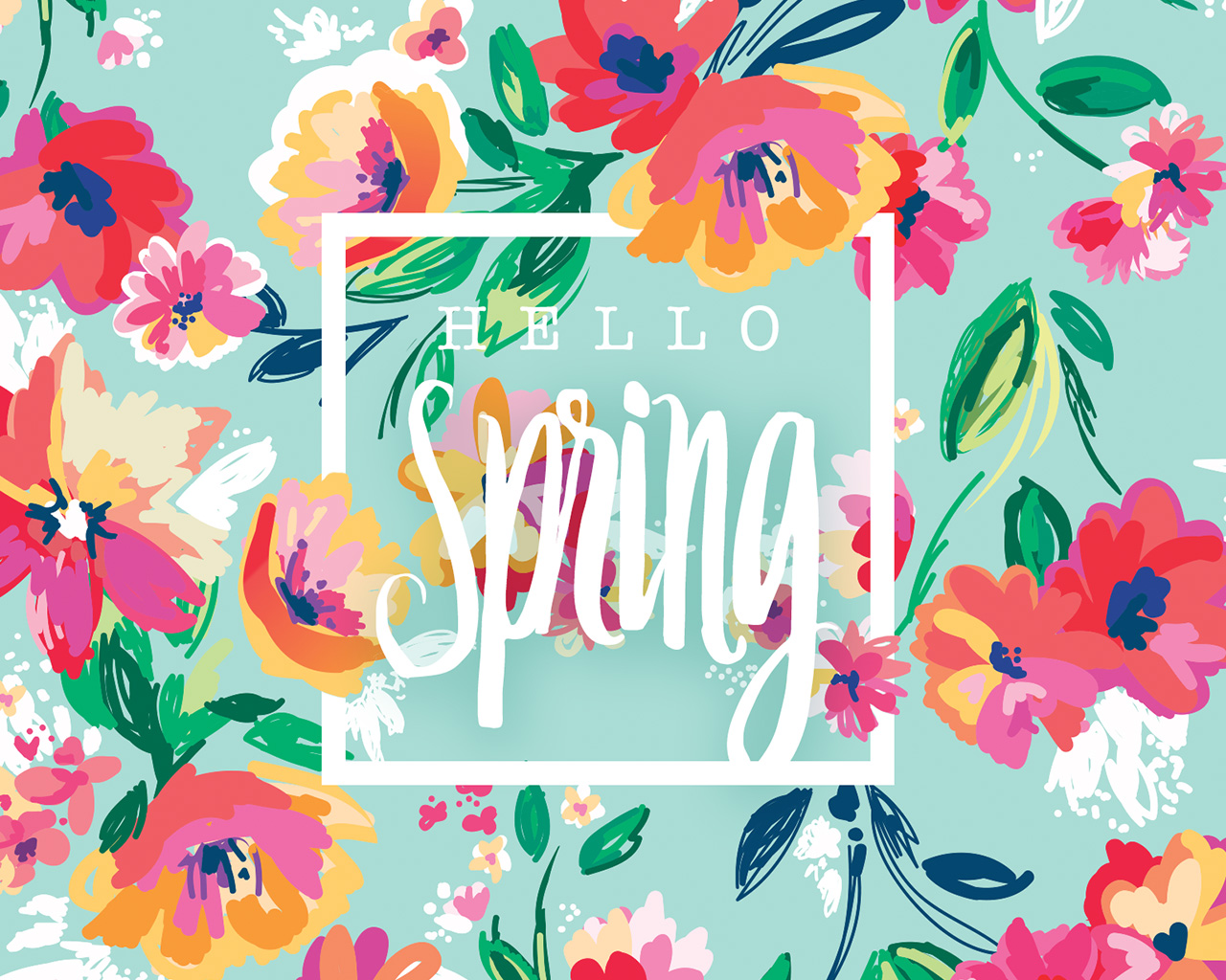 Spring Wallpaper - Spring Wallpaper Art , HD Wallpaper & Backgrounds