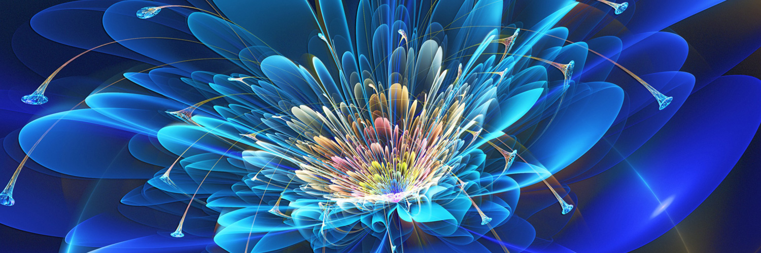 Abstract Fractal Flower , HD Wallpaper & Backgrounds