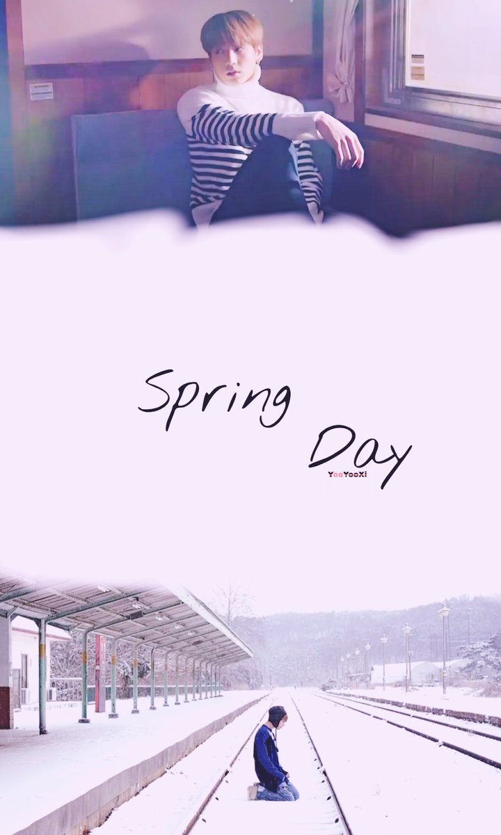 Yooyooxi - Taekook Spring Day , HD Wallpaper & Backgrounds