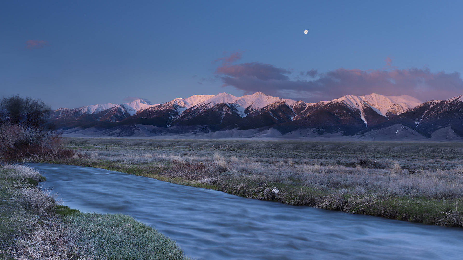 Idaho, Central, Birch Creek And The Lemhi Range At , HD Wallpaper & Backgrounds