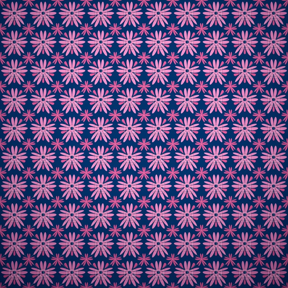 Floral Dark Blue Wallpaper Vector Image Vector Illustration - Circle , HD Wallpaper & Backgrounds