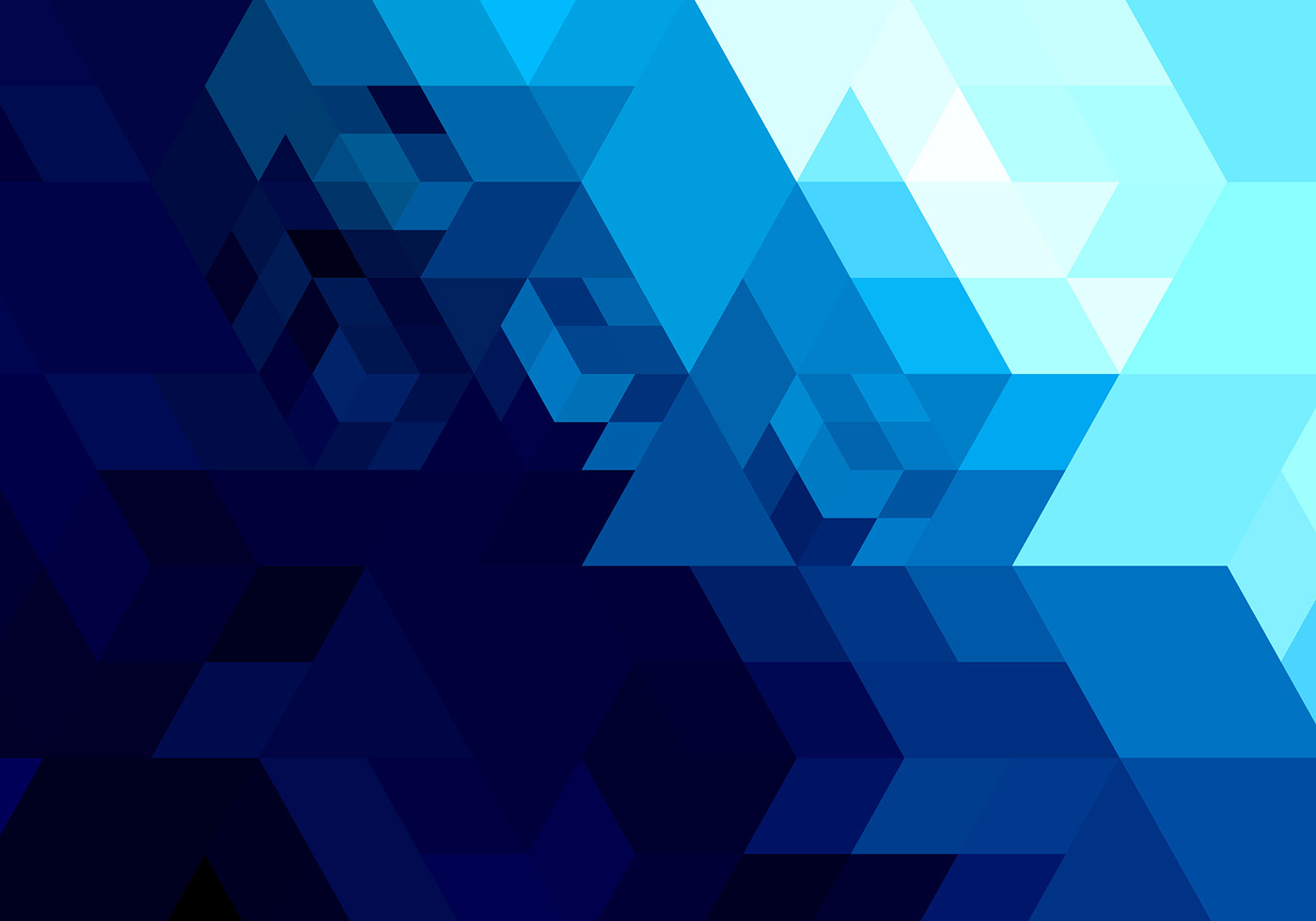 Abstract Bright Blue Geometric Shape - Navy Blue Abstract Background , HD Wallpaper & Backgrounds