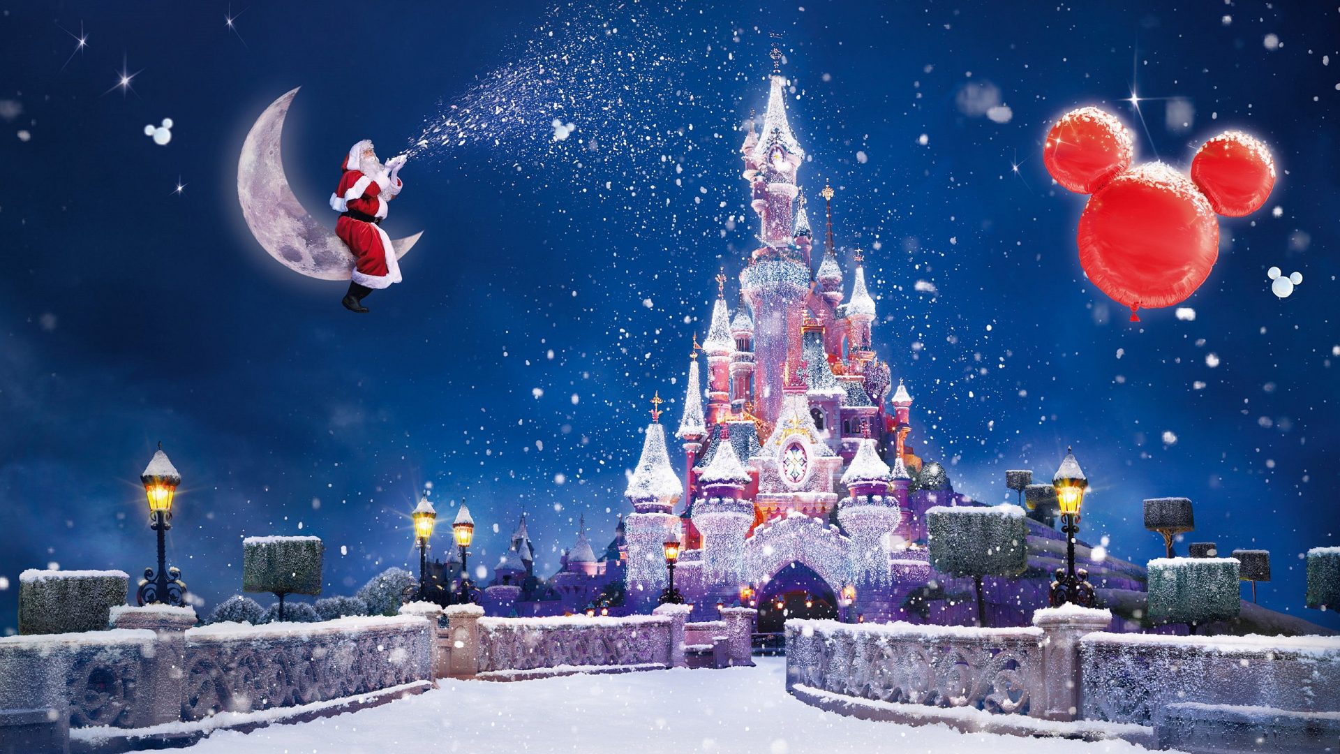 - - Disney Christmas Wallpaper Hd , HD Wallpaper & Backgrounds