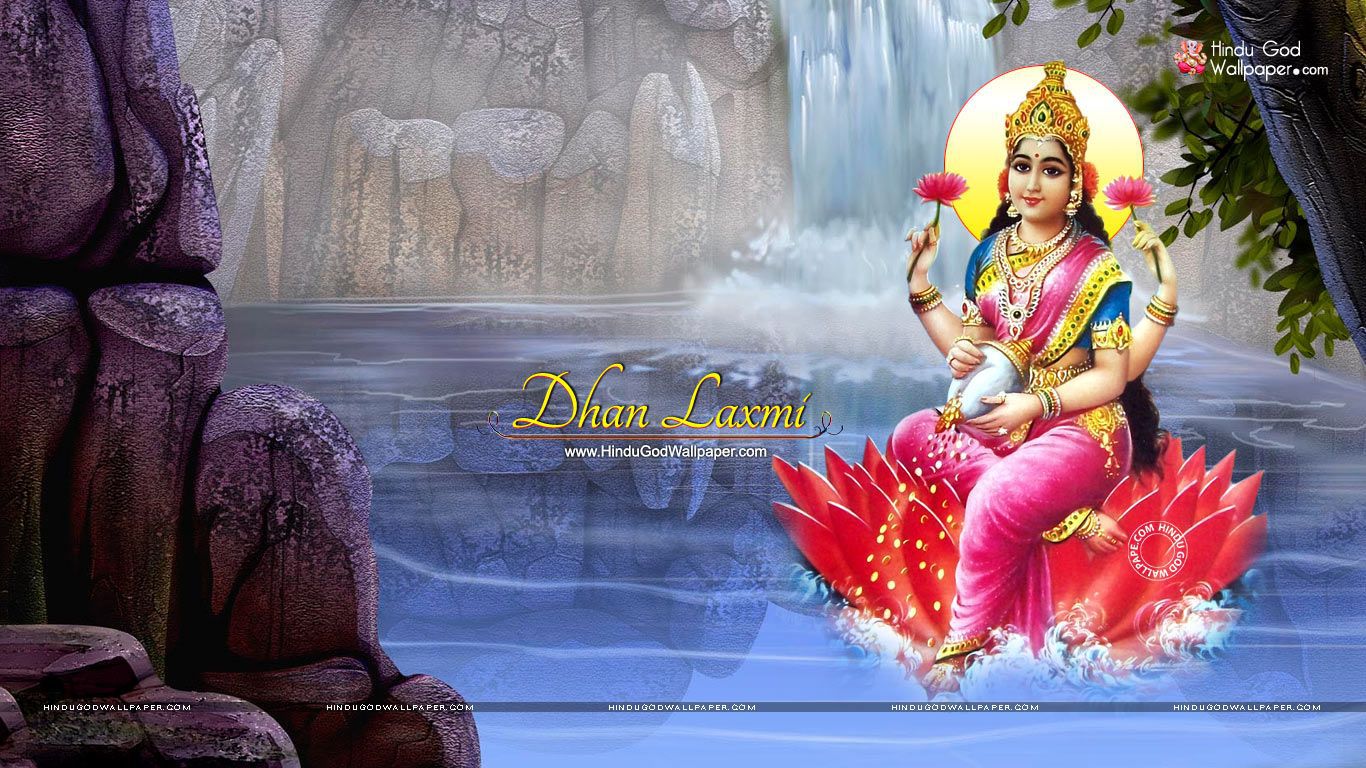 God Wallpapers For Android Mobile - Dhana Laxmi Photo Hd , HD Wallpaper & Backgrounds