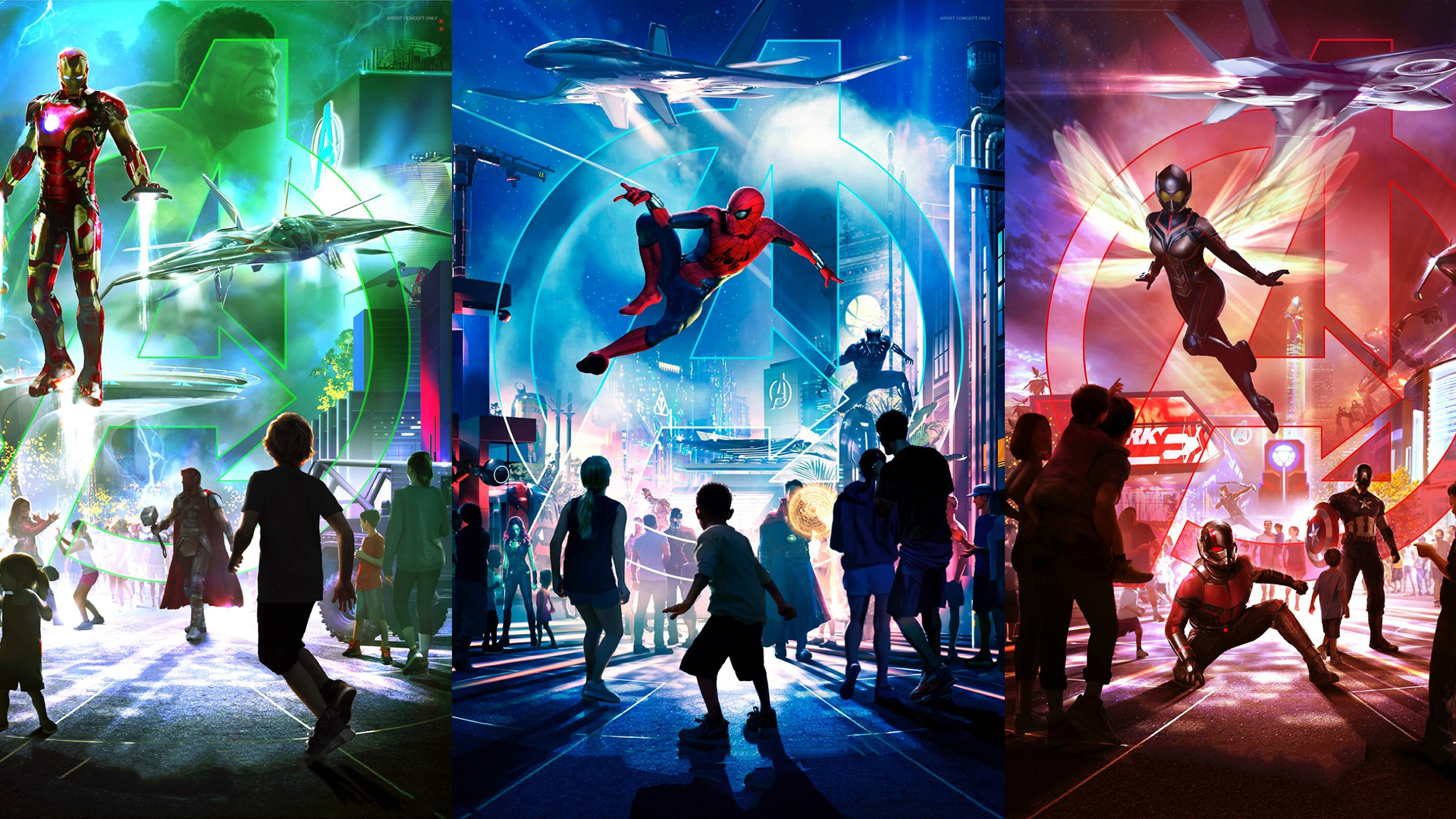 Disney Parks In Disneyland Paris 8a - Disneyland Marvel Attractions , HD Wallpaper & Backgrounds