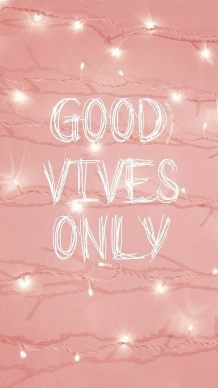 Download Good Vibes Wallpaper By Lissywissy9 - Rose Gold Good Vibes , HD Wallpaper & Backgrounds