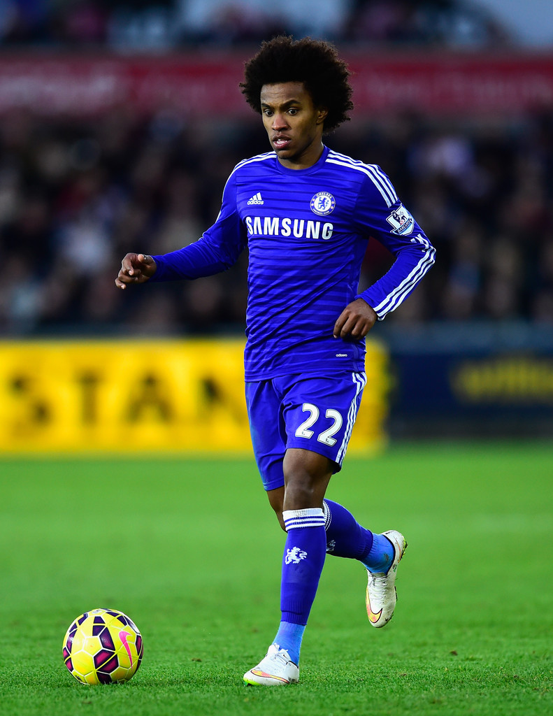 Willian Chelsea In Action , HD Wallpaper & Backgrounds