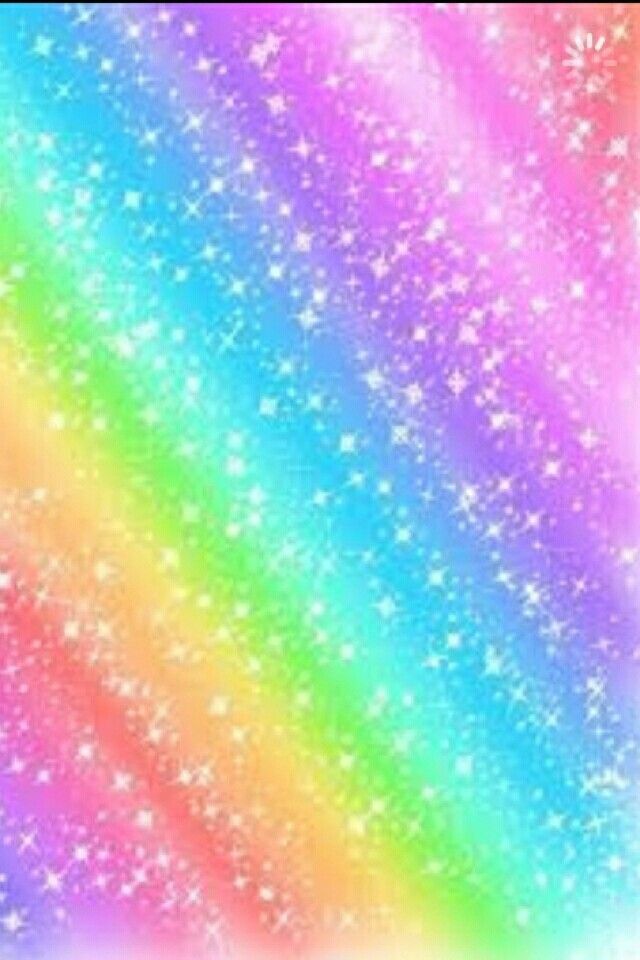 Cute Sparkly Wallpapers - Background Cute Rainbow , HD Wallpaper & Backgrounds
