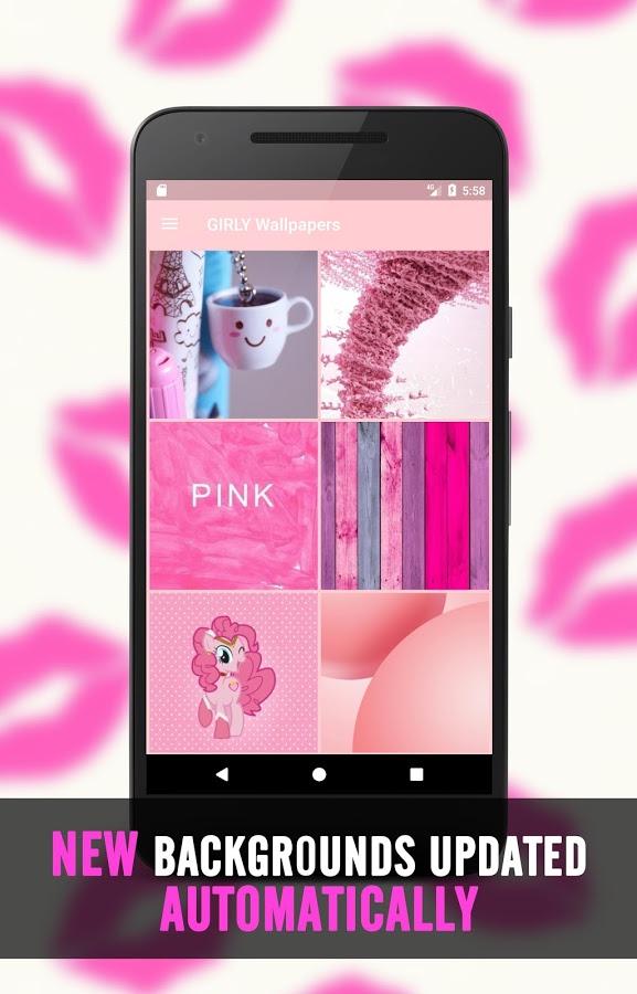 Girly Wallpapers Hd For Android - Android Application Package , HD Wallpaper & Backgrounds