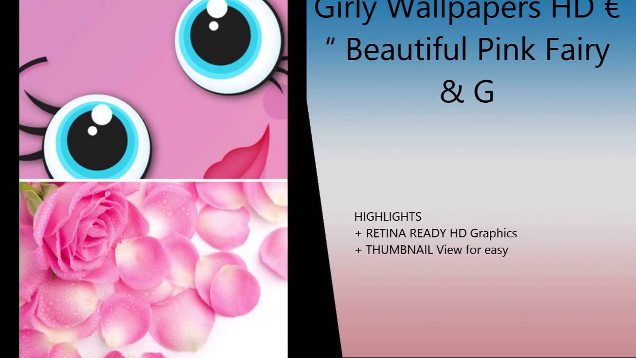 Girly Wallpapers Hd €“ Beautiful Pink Fairy & Girly - Lock Screen Hd Beautiful , HD Wallpaper & Backgrounds