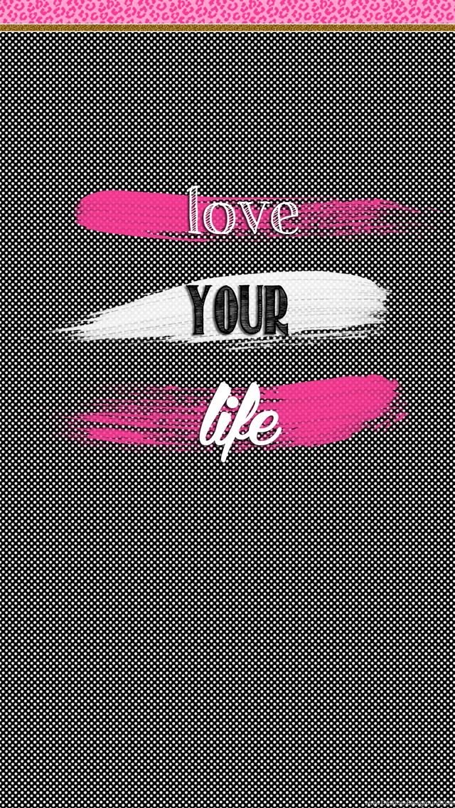 Free Adorable Phone Wallpapers Pink, Black, And Gold - Label , HD Wallpaper & Backgrounds