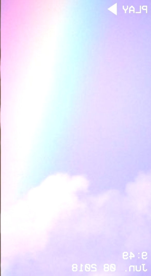 Iphone Wallpaper Aesthetic- Purple Sky - Electric Blue , HD Wallpaper & Backgrounds