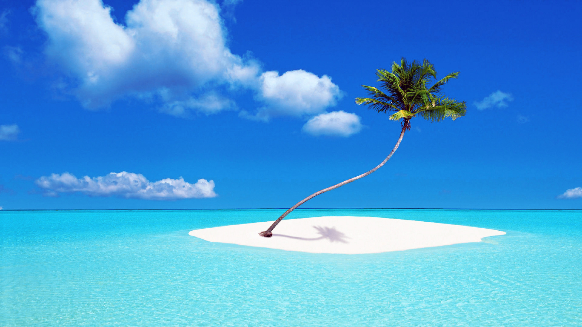 Sky, Tropics, Island, Light Blue, Ocean Wallpaper In - Island Beach Scenery , HD Wallpaper & Backgrounds