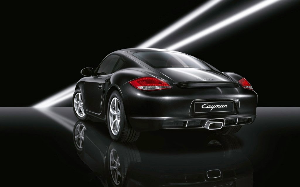 Osam Black Porsh E Cayman Car 3d Wallpaper - Porsche Cayman 2011 , HD Wallpaper & Backgrounds
