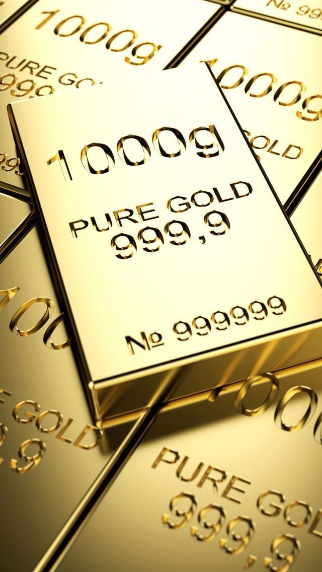 Gold Mobile Cell Phone, Iphone Wallpaper Background - Gold And Money , HD Wallpaper & Backgrounds