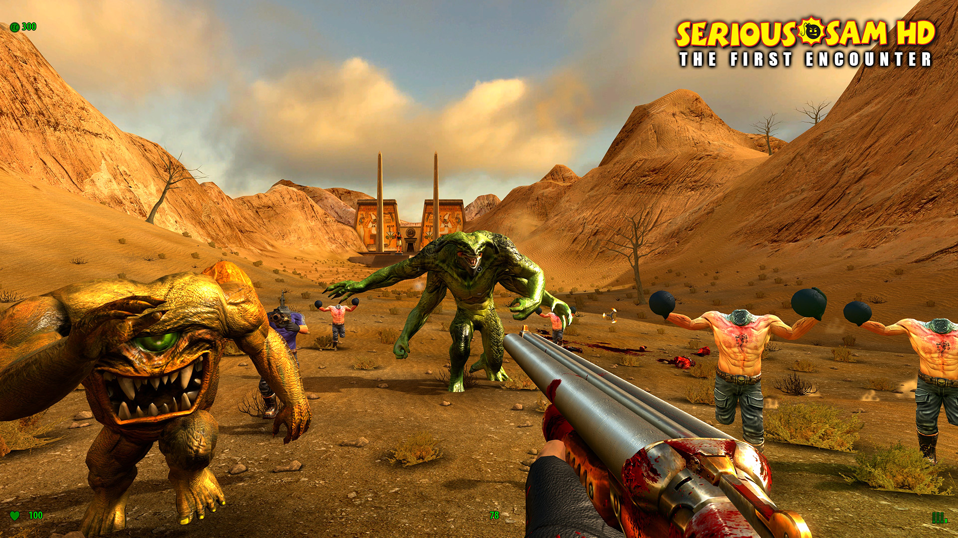 Serious Sam Hd Wallpaper - Serious Sam Fusion 2017 , HD Wallpaper & Backgrounds