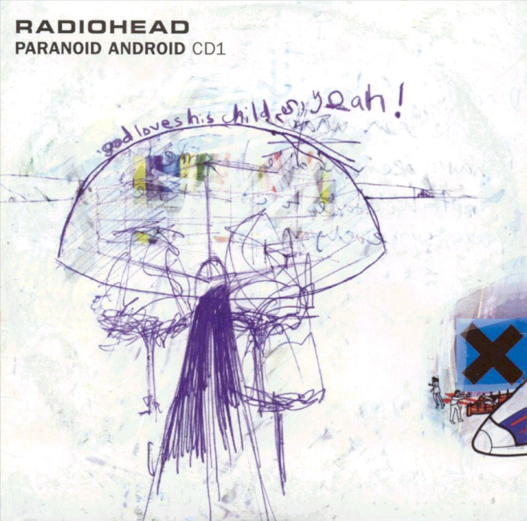 Paranoid Wallpaper - Radiohead Paranoid Android Single , HD Wallpaper & Backgrounds