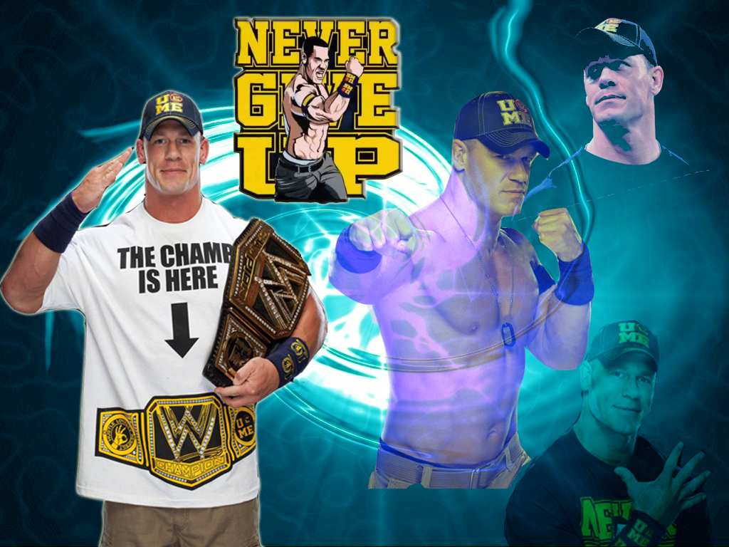 Never Give Up Wallpaper For Mobile - Never Give Up Johncena Hd , HD Wallpaper & Backgrounds