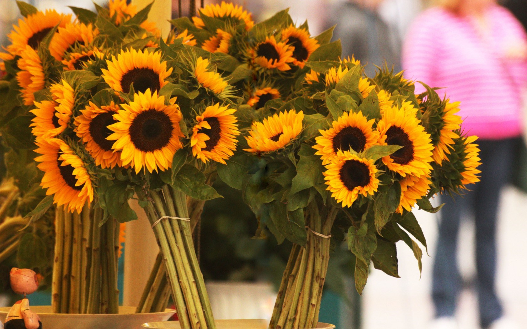 Sunflowers Bouquets Flowers - Sunflower Bouquet 1920x1080 Wallpaper Hd , HD Wallpaper & Backgrounds