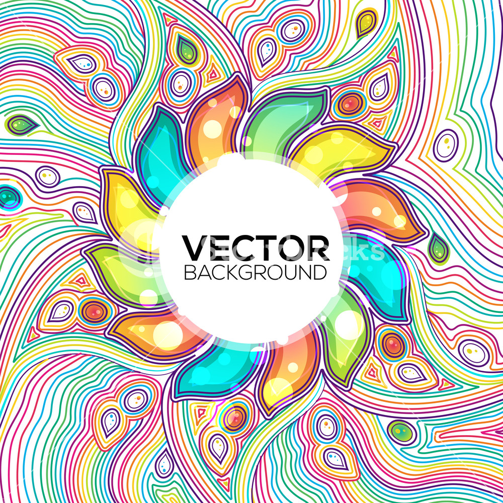 Colorful Doodle Pattern - Colorful Background Design Doodle , HD Wallpaper & Backgrounds