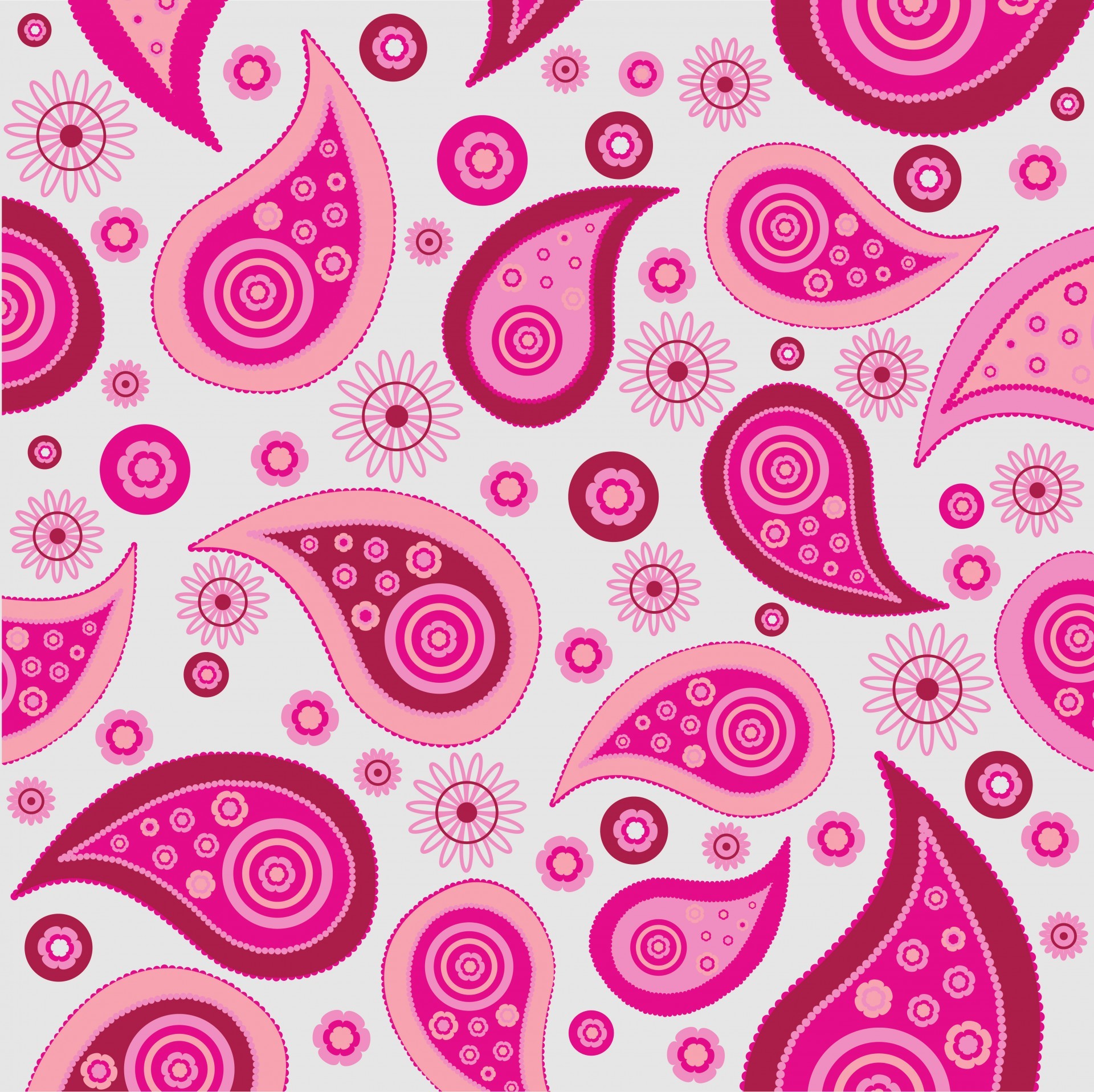 Shop Pink Paisley Ipad Mini Cover Created By Missmatching - Pink Pattern Background Free , HD Wallpaper & Backgrounds