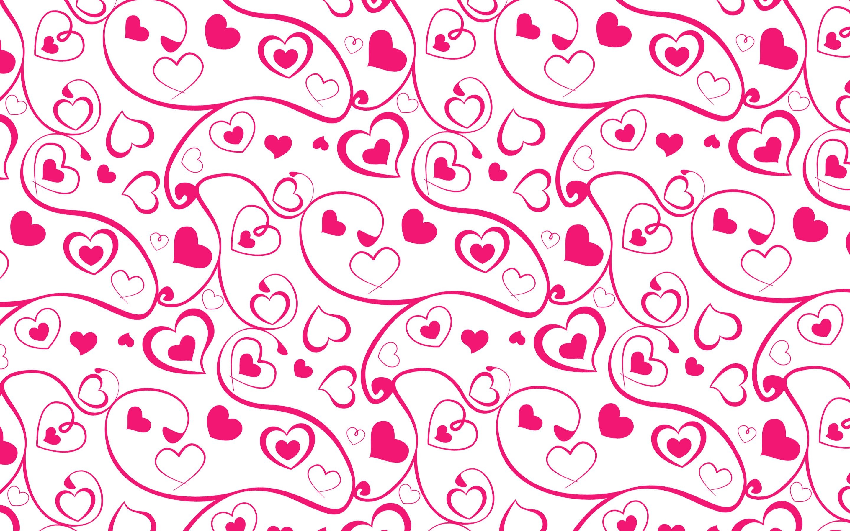 Love Pattern Wallpaper - Love Heart Pattern Hd , HD Wallpaper & Backgrounds