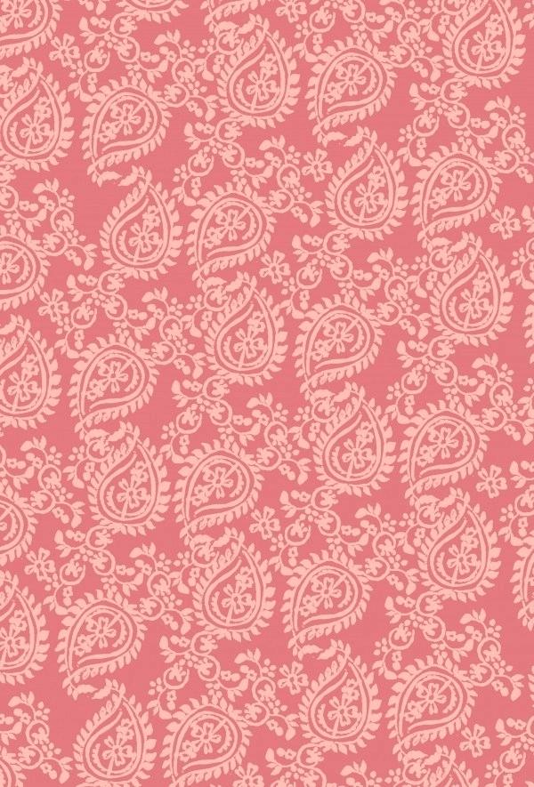 Mday Pink Paisley Fabric By The Yard - Wallpaper , HD Wallpaper & Backgrounds