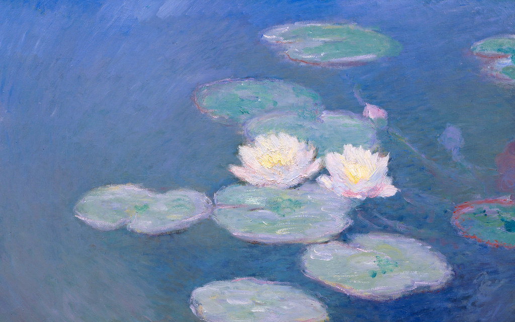 Os X Snow Leopard Wallpaper - Monet Wallpaper Water Lilies , HD Wallpaper & Backgrounds