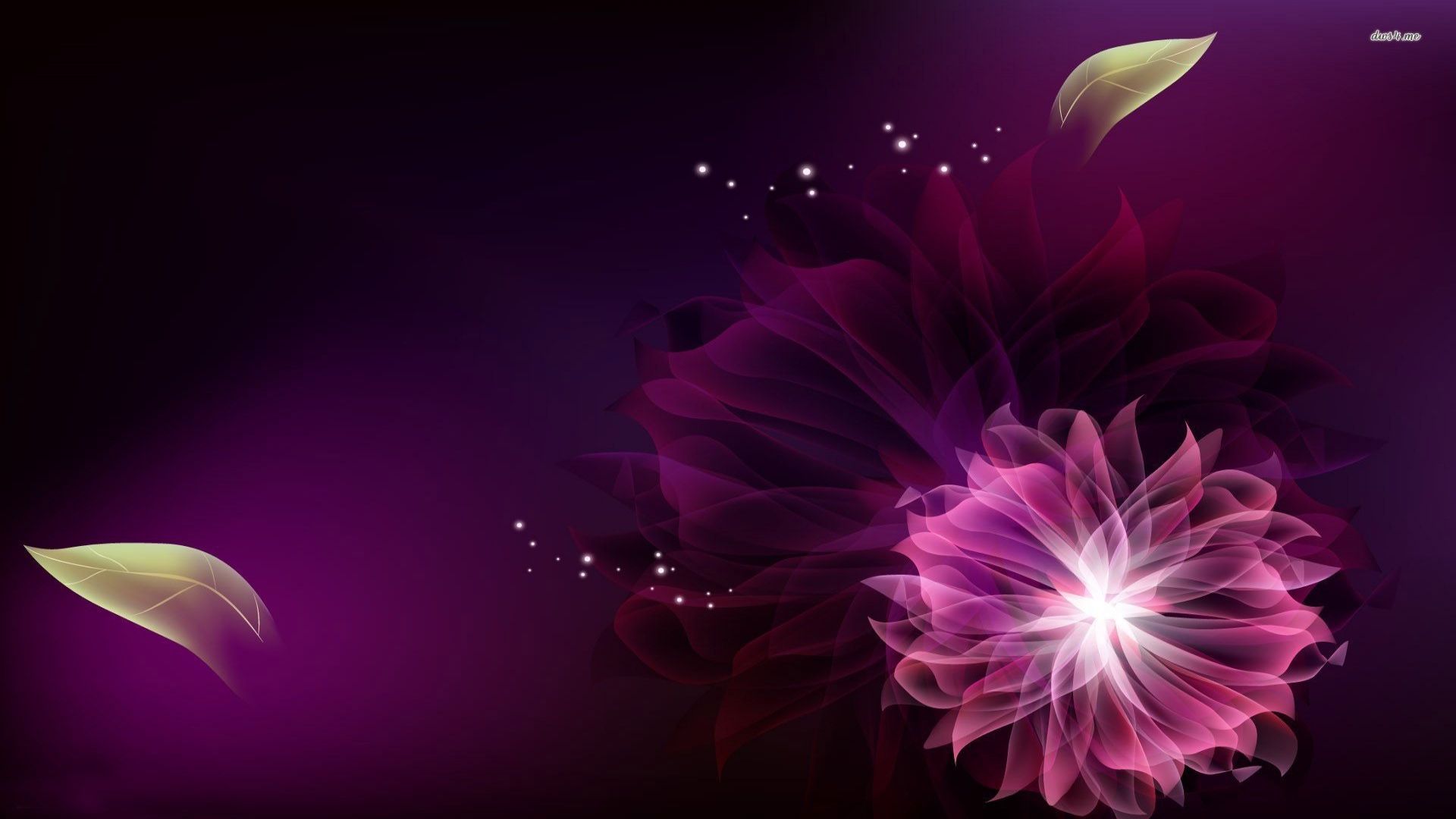 Purple Flowers Backgrounds - Dark Purple Floral Background , HD Wallpaper & Backgrounds