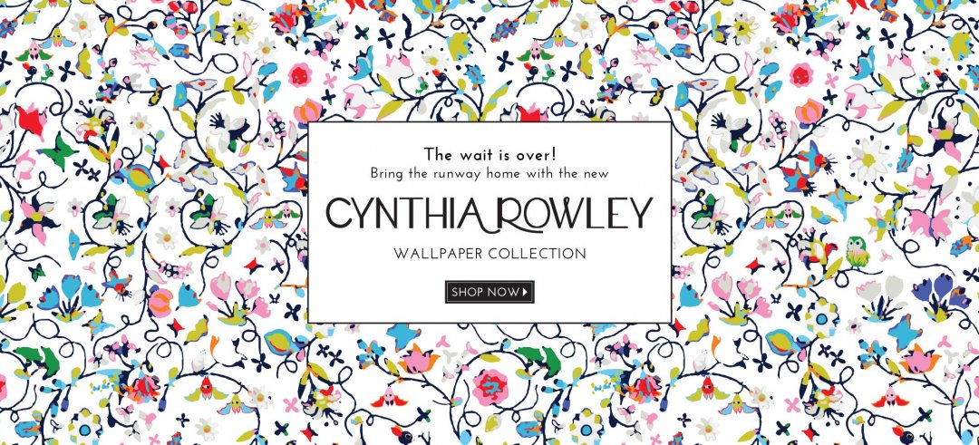 Removable Wallpaper Lowes Self Adhesive Home Depot - Cynthia Rowley , HD Wallpaper & Backgrounds