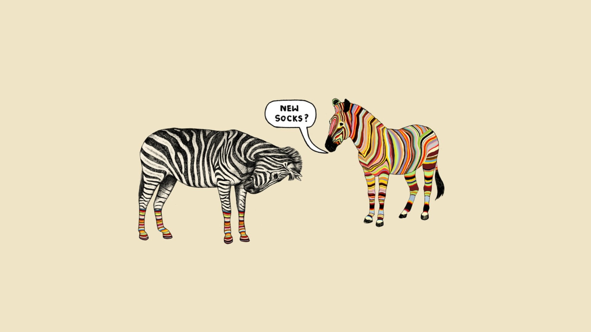 Two Zebra Animal Illustration, Zebras, Minimalism Hd - Рисунки На Тему Нет Наркотикам , HD Wallpaper & Backgrounds