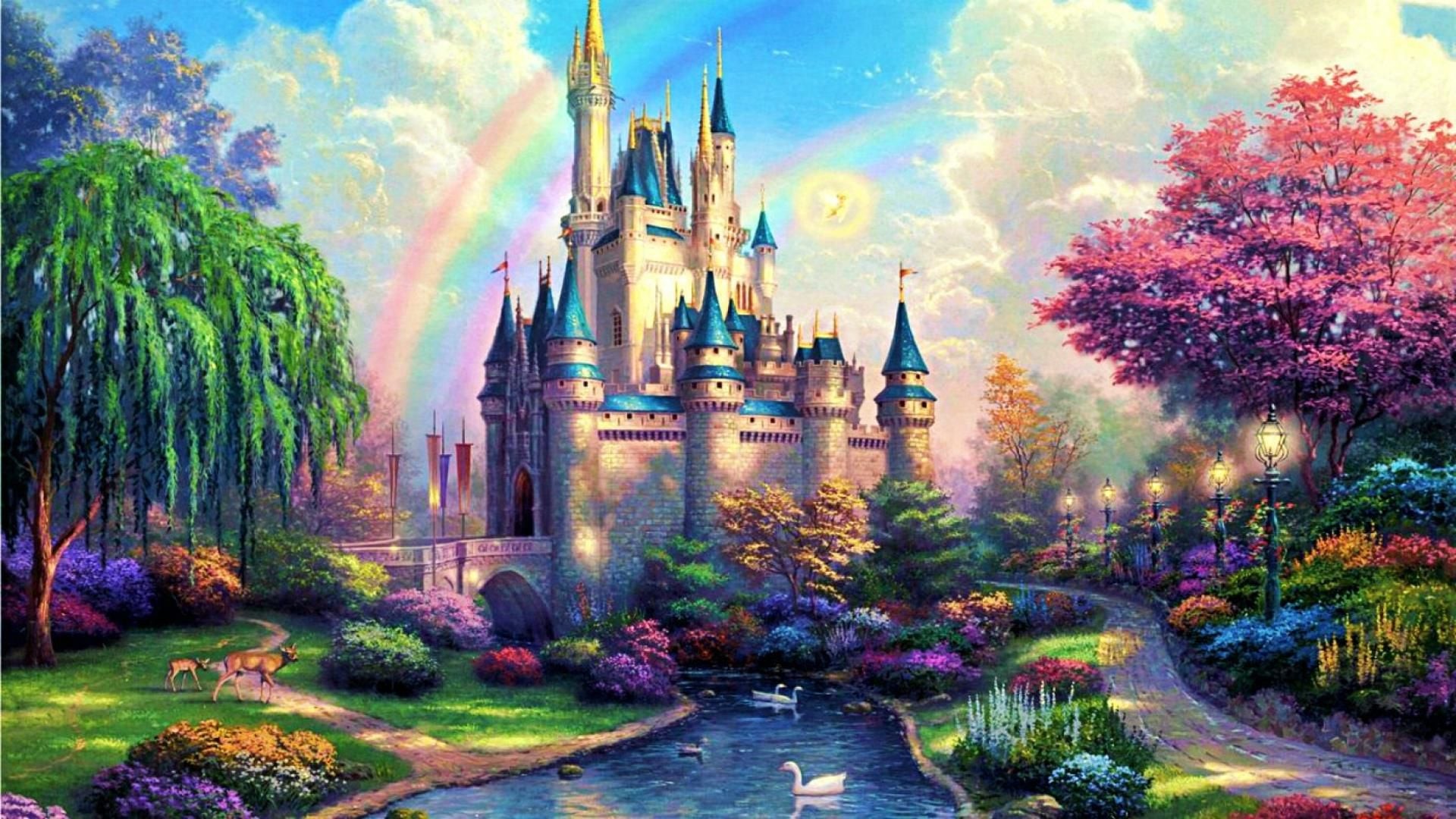 Fairyland Wallpaper - Fairytale Background , HD Wallpaper & Backgrounds