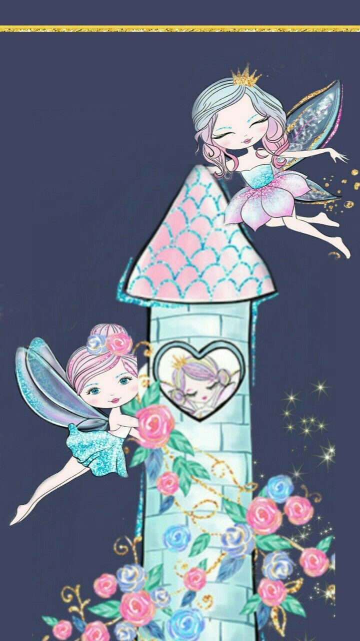 Pin By Sweet Rose On Wallpaper - Iphone Cute Fairy , HD Wallpaper & Backgrounds