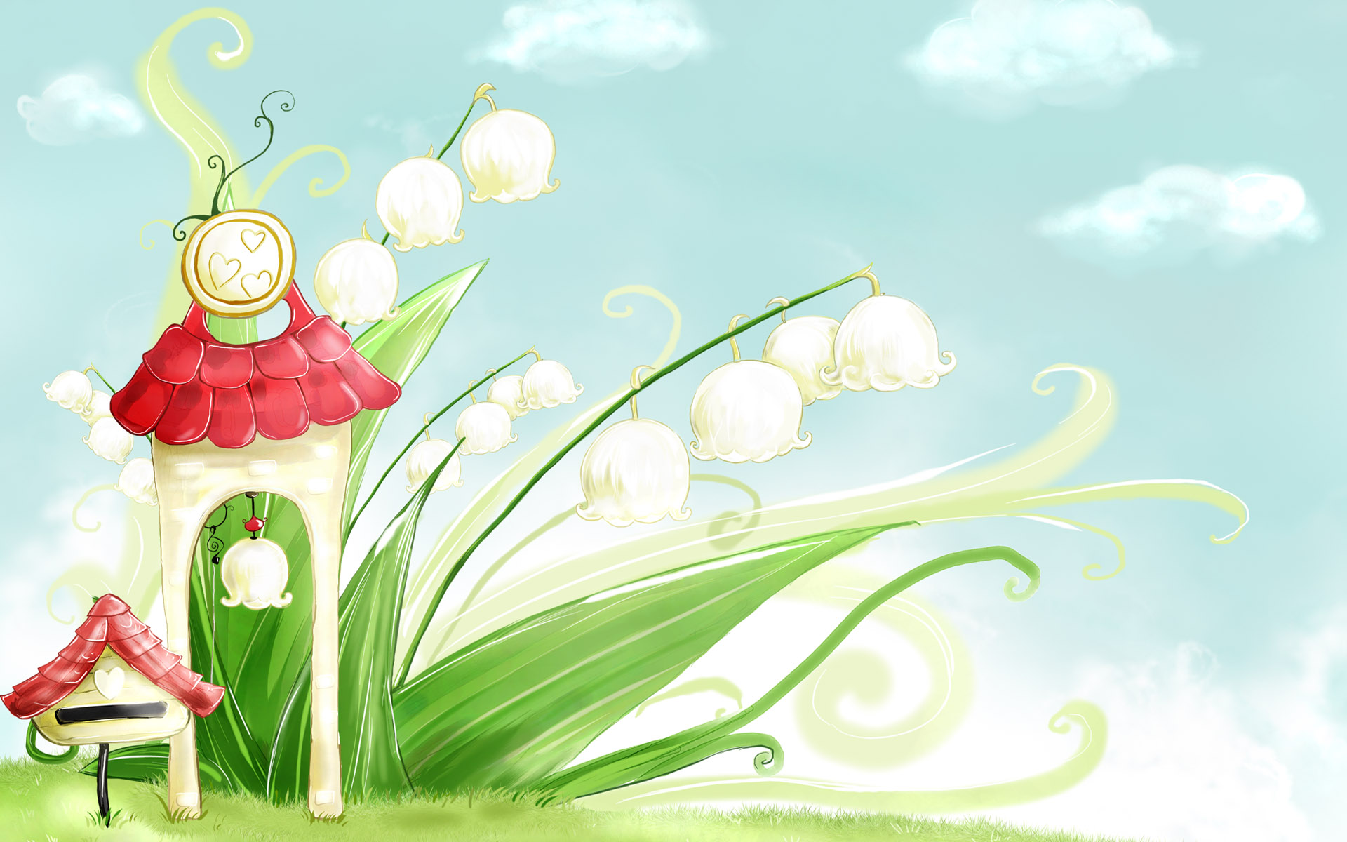 Spring Fairyland Wallpaper For - Spring Fairyland , HD Wallpaper & Backgrounds
