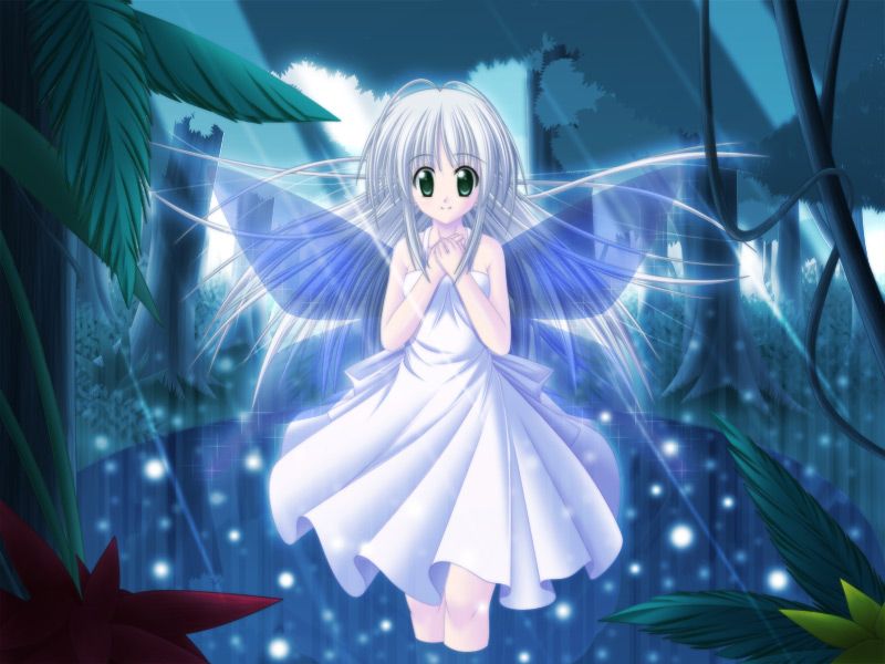 0 Beautiful Fairies Wallpapers Beautiful Fairy High - Cute Anime Fairy Girl , HD Wallpaper & Backgrounds
