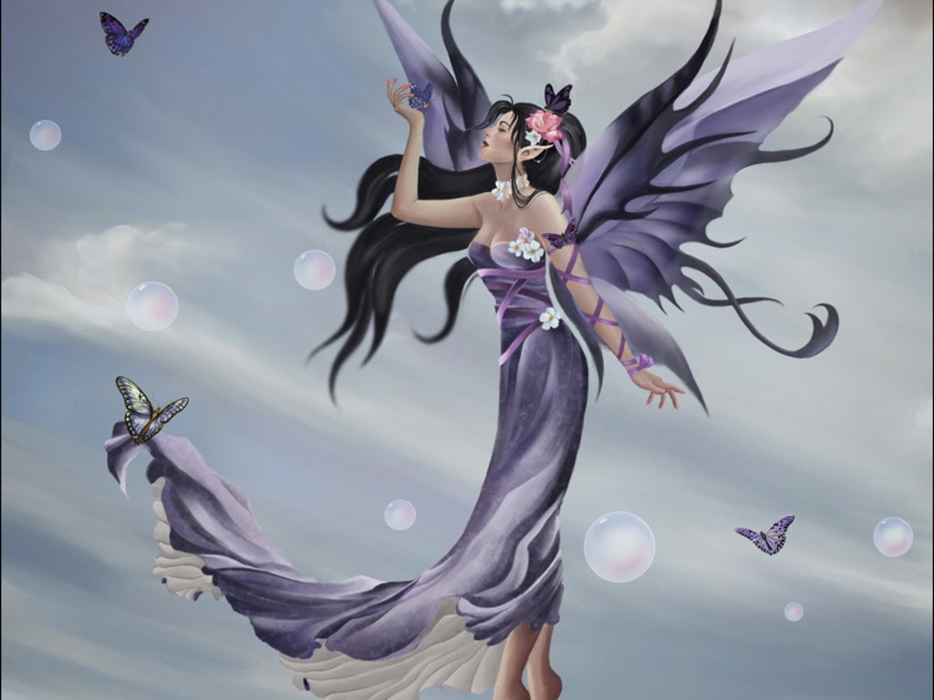 Cute Fairy Wallpapers - Angel Fairies , HD Wallpaper & Backgrounds