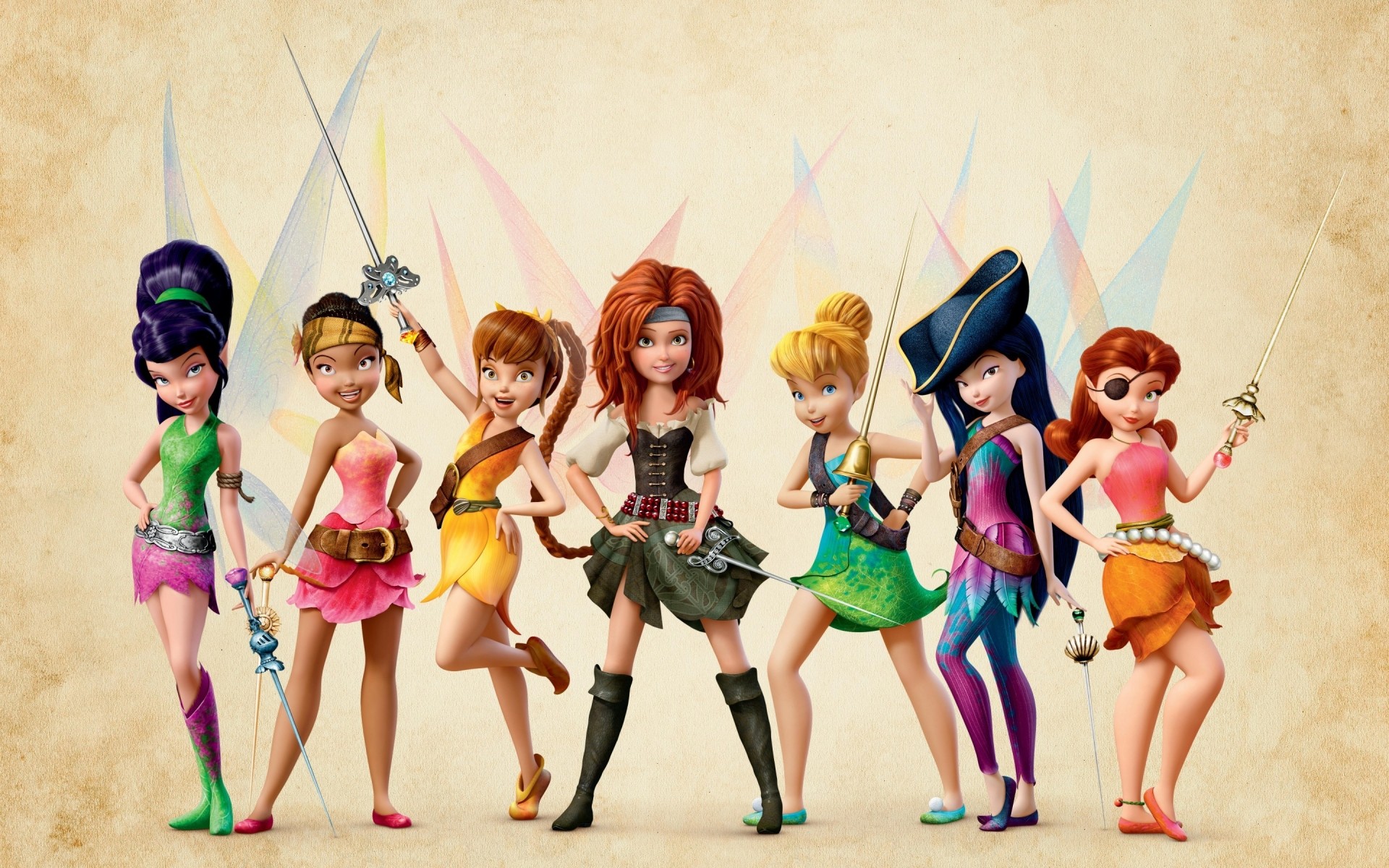 Tinker Bell Pirate Fairy , HD Wallpaper & Backgrounds