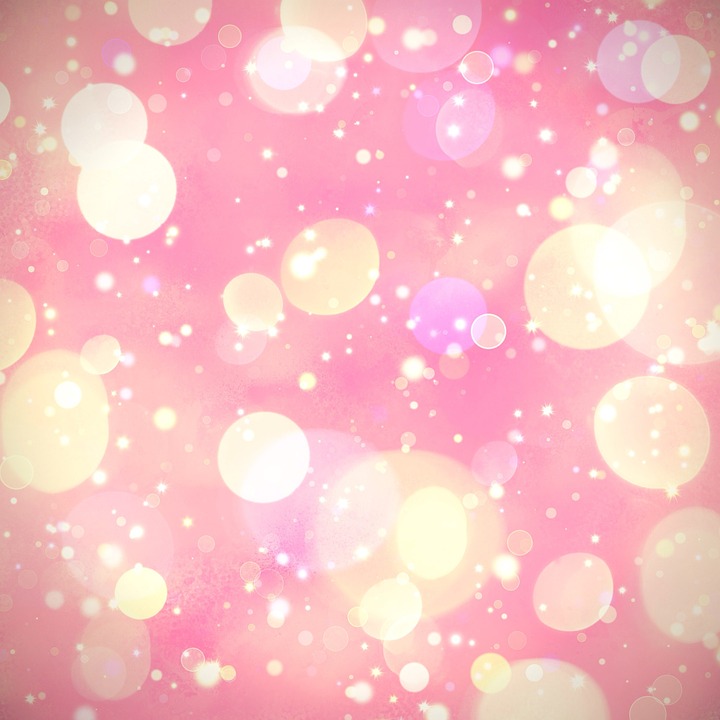 Sparkling Pink Fairy Dust Bokeh Cute Flairs - Blurred Background With Pink Lights , HD Wallpaper & Backgrounds