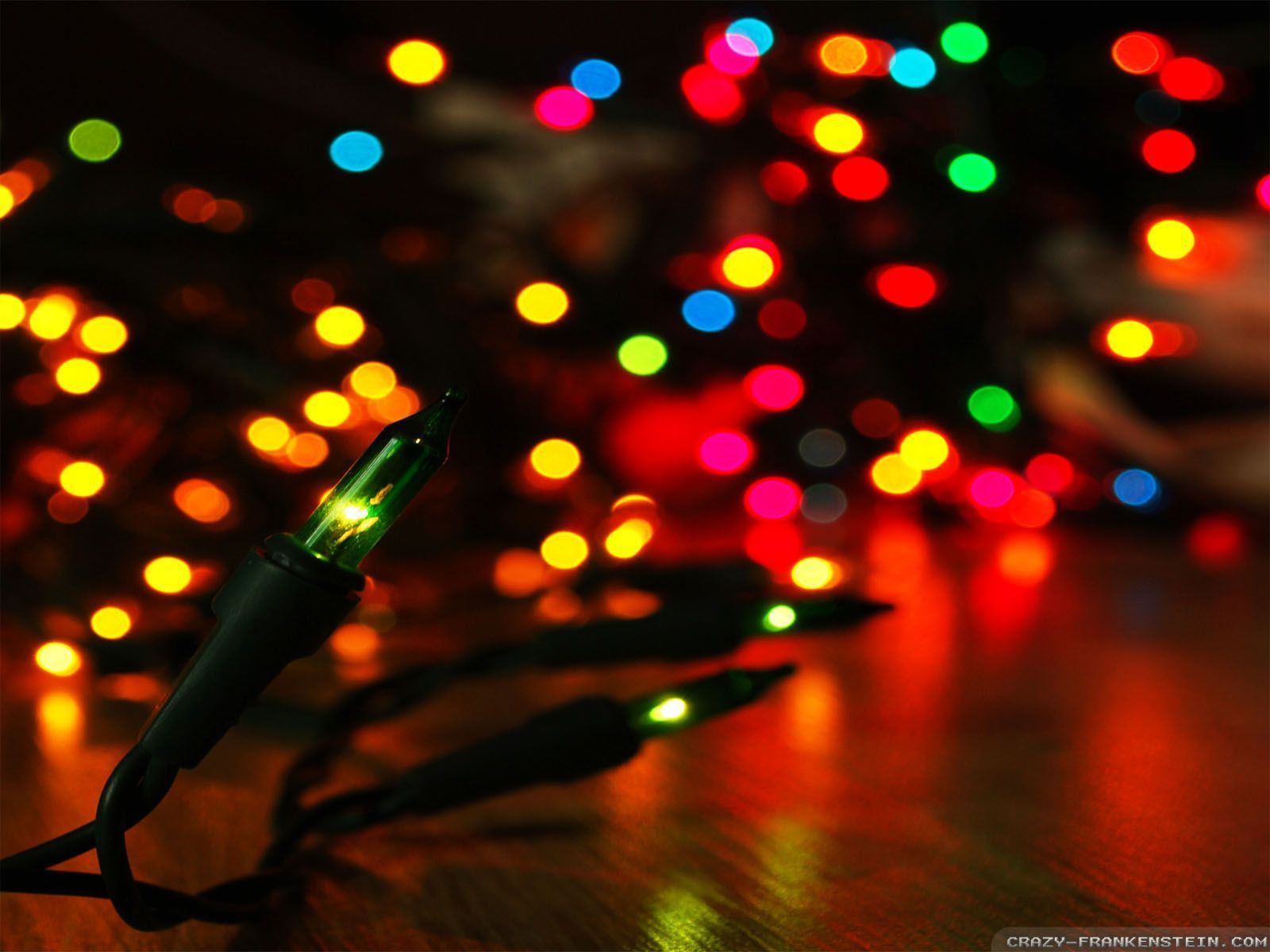 Christmas Lights - High Resolution Christmas Lights Background , HD Wallpaper & Backgrounds