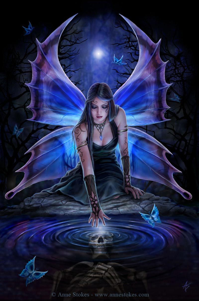 Free Fairy Wallpapers And Screensavers Group - Anne Stokes Immortal Flight , HD Wallpaper & Backgrounds
