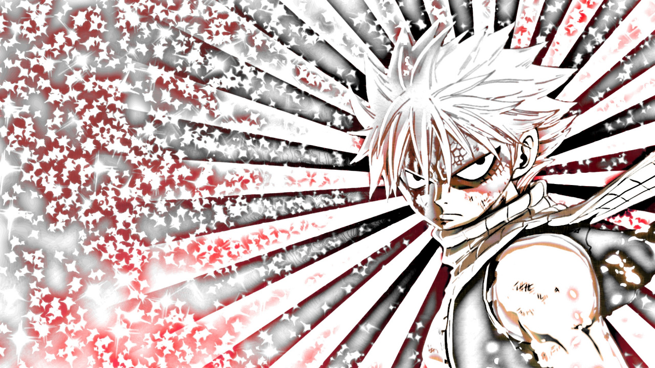 Natsu Dragneel Flower Fairy Tail Black And White Fairy Tail 壁紙 Hd Wallpaper Backgrounds Download