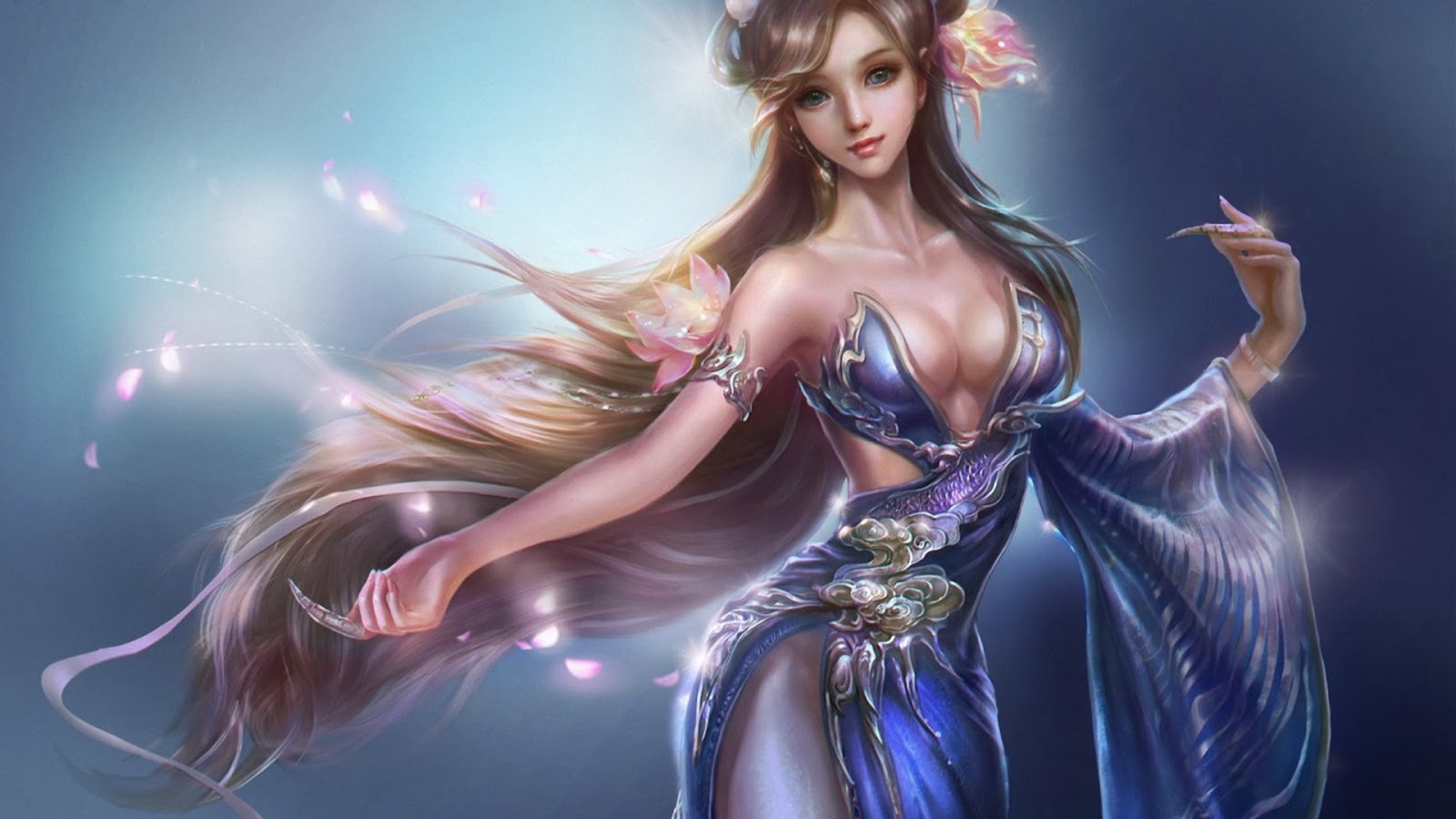 Pretty Fairy Wallpapers - Beautiful Fairies , HD Wallpaper & Backgrounds