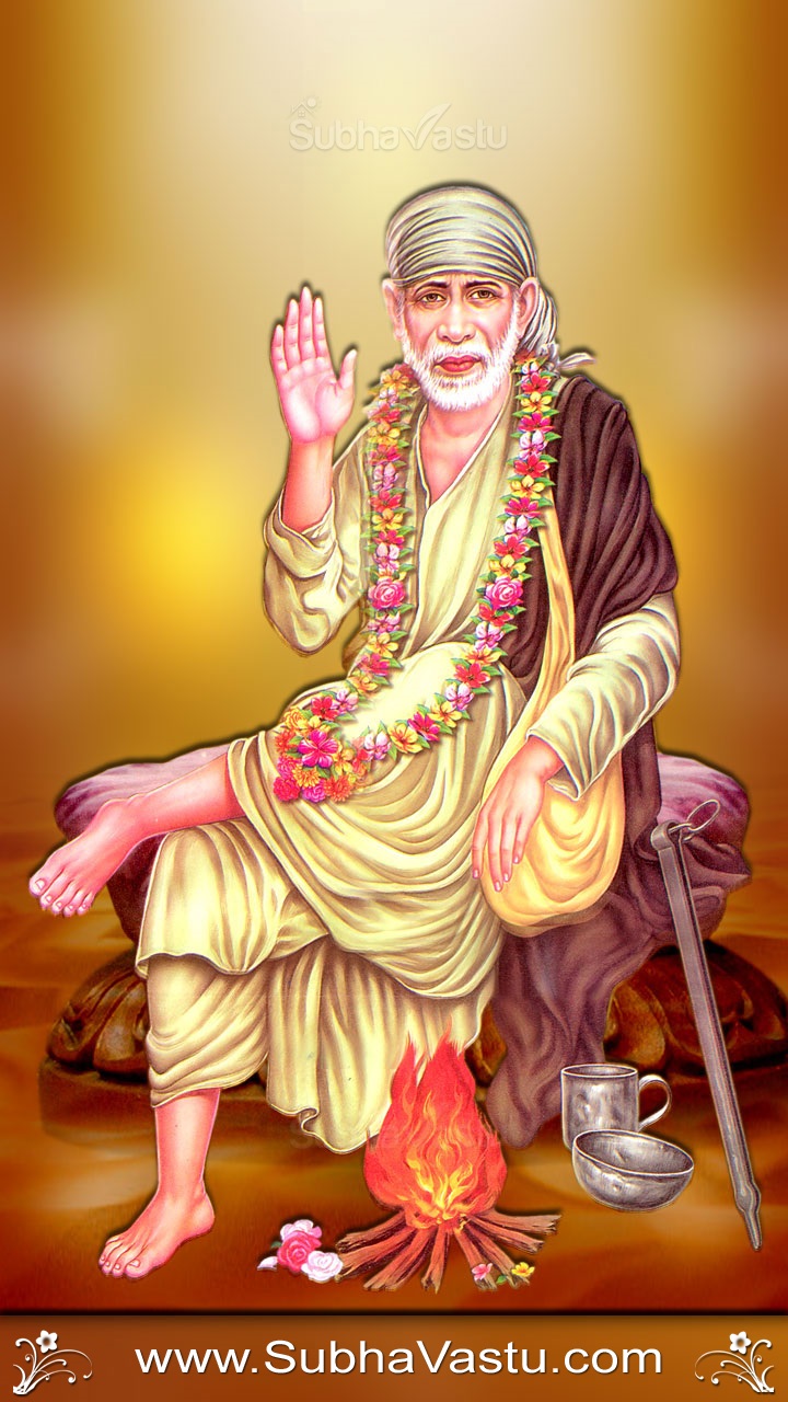 Sai - Sai Baba Photos For Mobile , HD Wallpaper & Backgrounds