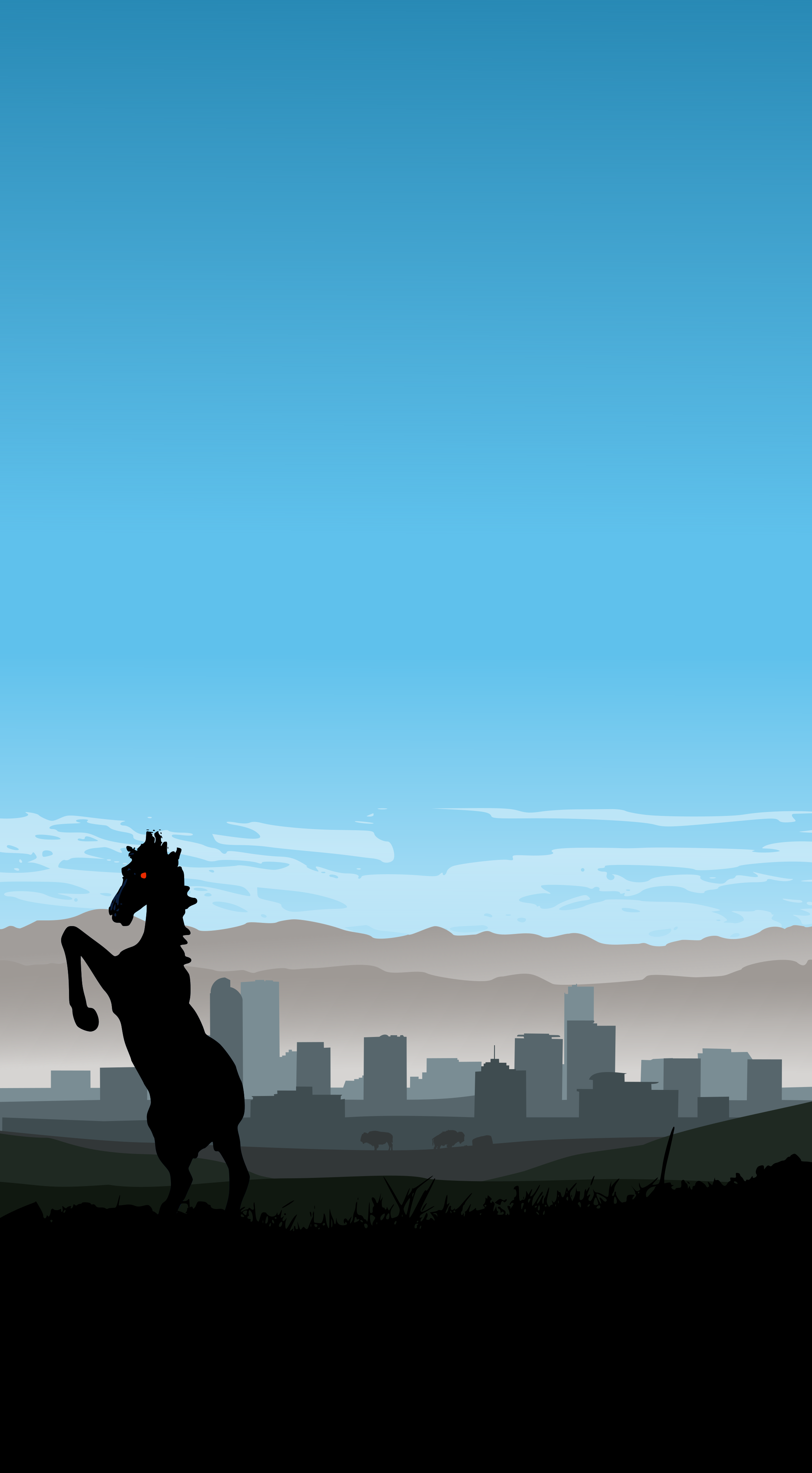 Denver - Denver Skyline Wallpaper Iphone , HD Wallpaper & Backgrounds