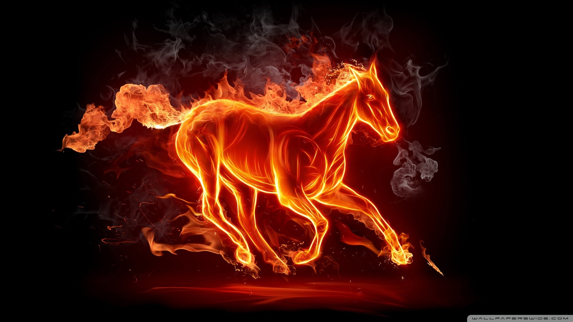Standard - Fire Horse , HD Wallpaper & Backgrounds
