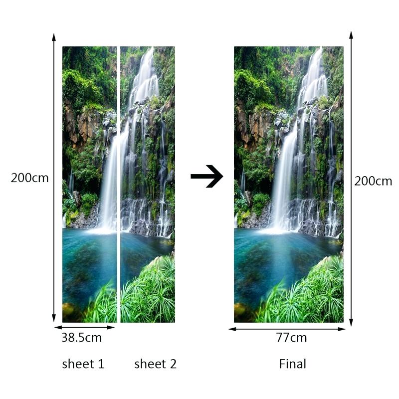 Waterfall For Room Landscape Photo Wallpaper Living - Wallpaper , HD Wallpaper & Backgrounds