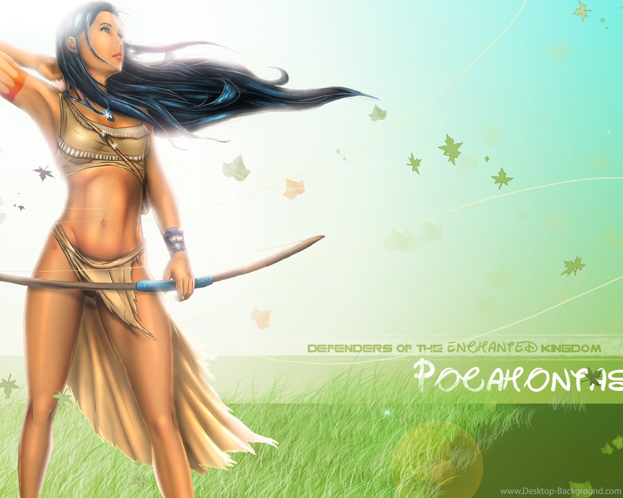 Widescreen - Pocahontas Warrior , HD Wallpaper & Backgrounds