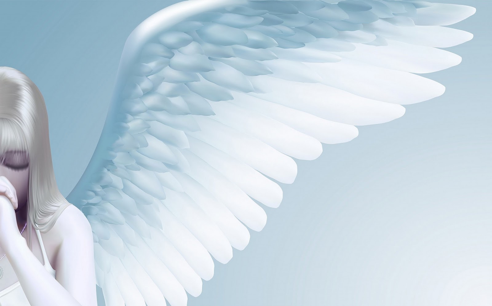 Paint Realistic Angel Wings , HD Wallpaper & Backgrounds