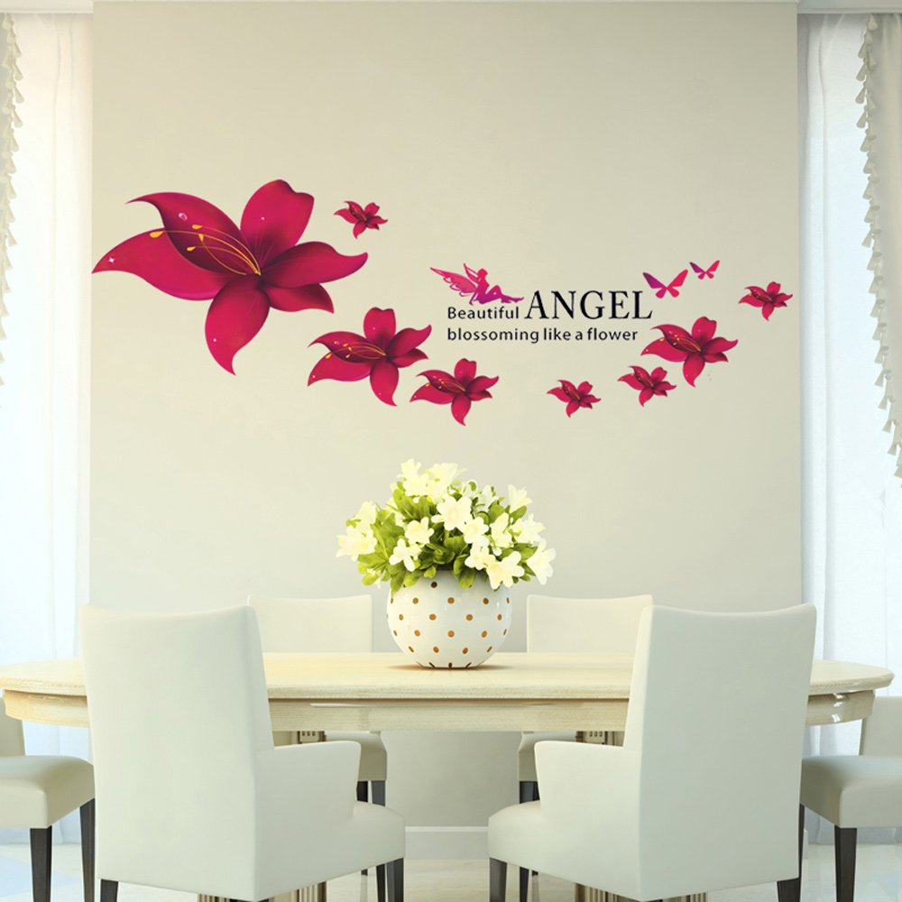 Lm Bedroom Decoration Wall Sticker Warmth Safflower - Christian Home Decor Singapore , HD Wallpaper & Backgrounds