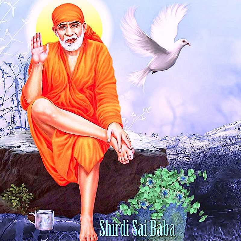 Full Hd Sai Baba , HD Wallpaper & Backgrounds
